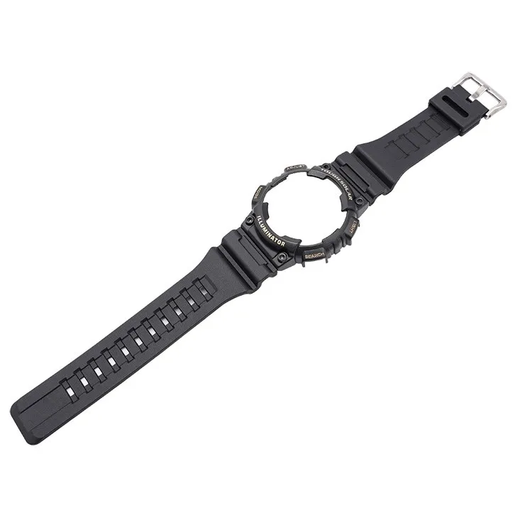 2 In1 Refit Silicone Wrist Band For Casio G-Shock AQ-S810W AQ-S810 watch Bracelet Strap for g-shock Case Protective Cover Frame