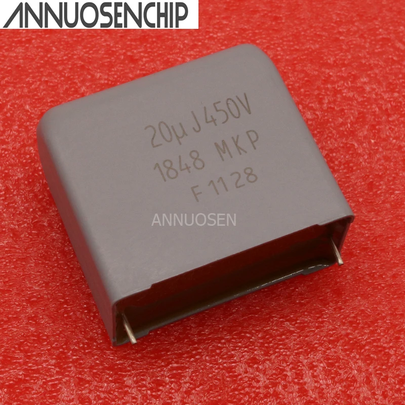 10 шт. 20 мкФ DC 450V 450VDC 2Pin MKP1848 MKP1848620454P2 20u J450V безэлектродный конденсатор лучшее