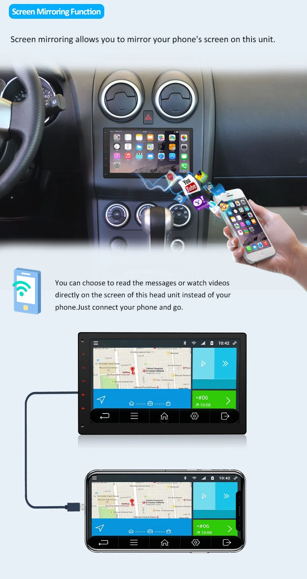 Discount 10.1 inch 8 Core 2 DIN universal Android 9.0 Car Audio GPS Radio Video Player Stereo Auto BT RDS Head unit with SWC dab+ WIFI 15 Discount 10.1 inch 8 Core 2 DIN universal Android 9.0 Car Audio GPS Radio Video Player Stereo Auto BT RDS Head unit with SWC dab+ WIFI 15