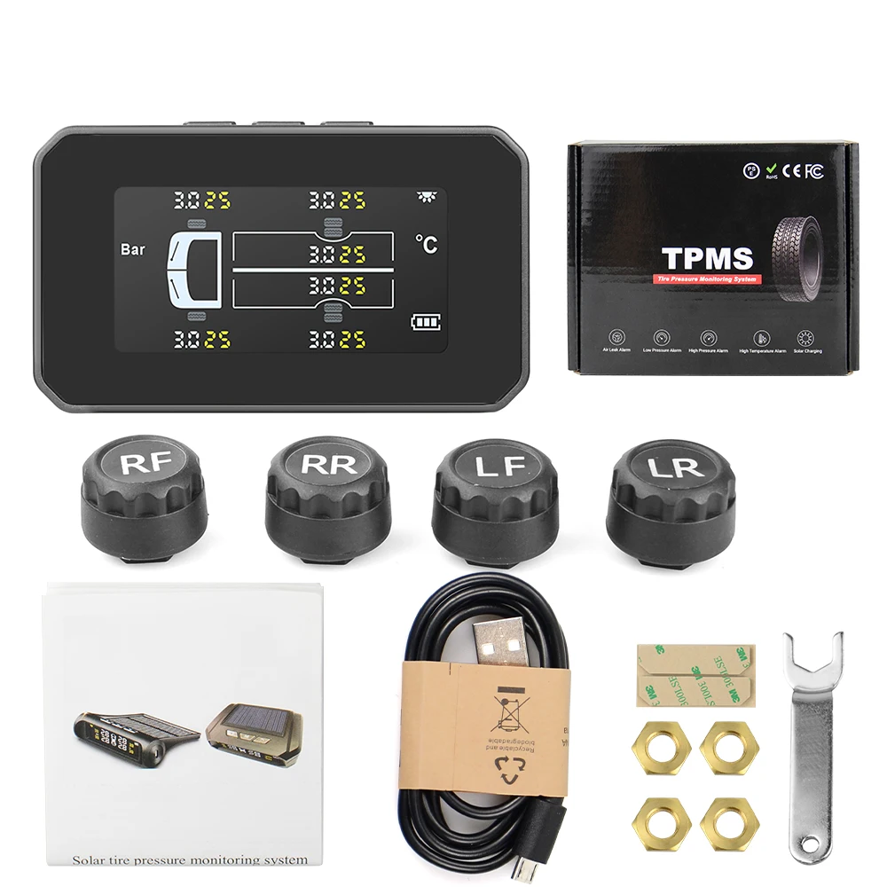 TPMS Ʈ ¾籤  Ÿ̾ з  ý, ܺ  LCD ÷, µ   溸 ý