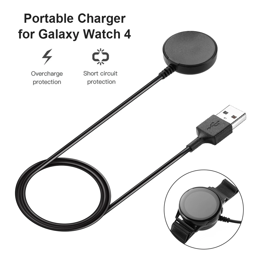 Charger For Samsung Galaxy Watch 4 Classic 42mm 46mm Charger Dock For Galaxy Watch 3 4 Active 2 1 Charging Stand Holder