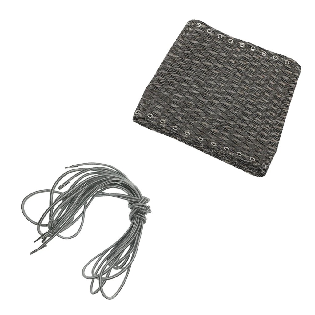 Tessforest Couch Cloth Replacement &4 Lace Beach Leisure Chair Parts for Chair 160X43cm Rhombus 