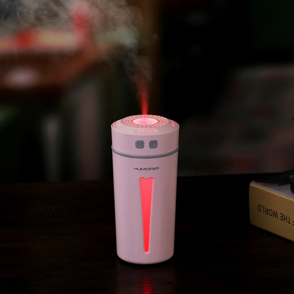 Amazon Горячая продажа Happy Cup Арома диффузор увлажнитель воздуха USB Мини офис Автомобильный увлажнитель воздуха очиститель