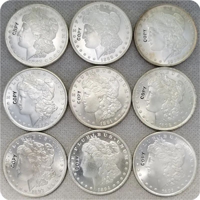 UNC silver USA (1878-1904) S Morgan Dollar UNC COIN COPY commemorative coin commemorative coins commemorative medal commemorative coins-replica coins medal coins collectibles