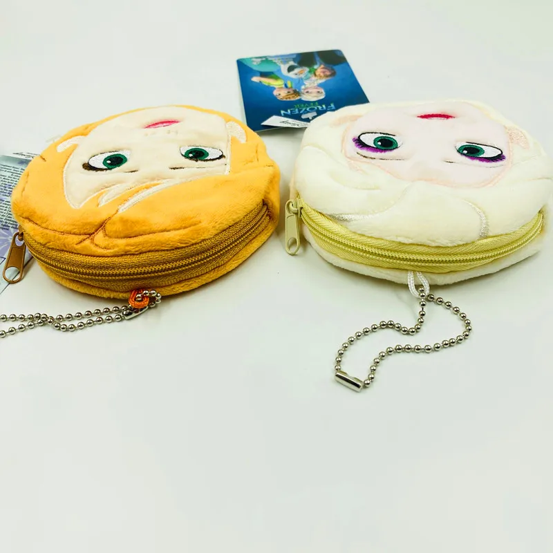 8/лот 10 см плюшевый Кошелек Frozen2 Эльза Анна Мягкий мобильный Cinnamoroll Собака чучела плюшевые сумки для игрушек кулон
