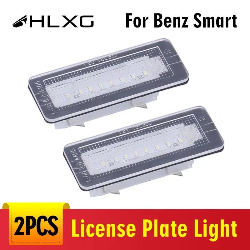 Smart 453 Fortwo Number Plate Light Pair