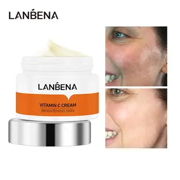

1pcs New Hot Vitamin C Facial Cream Whitening Brighten Lifting Remove Anti Wrinkle Anti Aging Moisturizing Face Care 40g TSLM1