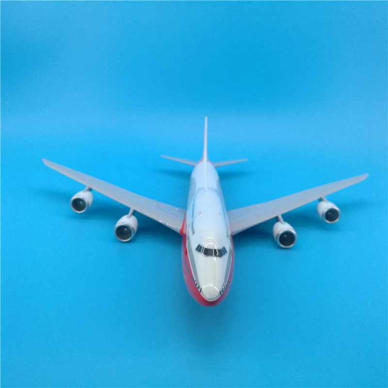 47 см масштаб 1:150 самолет Boeing B747-8 прототип модель самолета с базой коллекционный