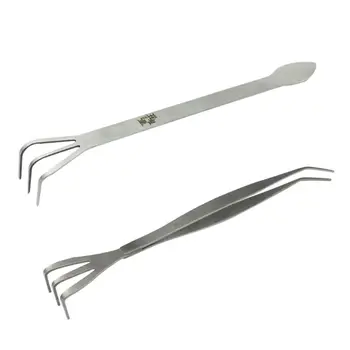 

Multifunctional Stainless Steel Gardening Rake Bonsai Root Loosen Soil Spatula