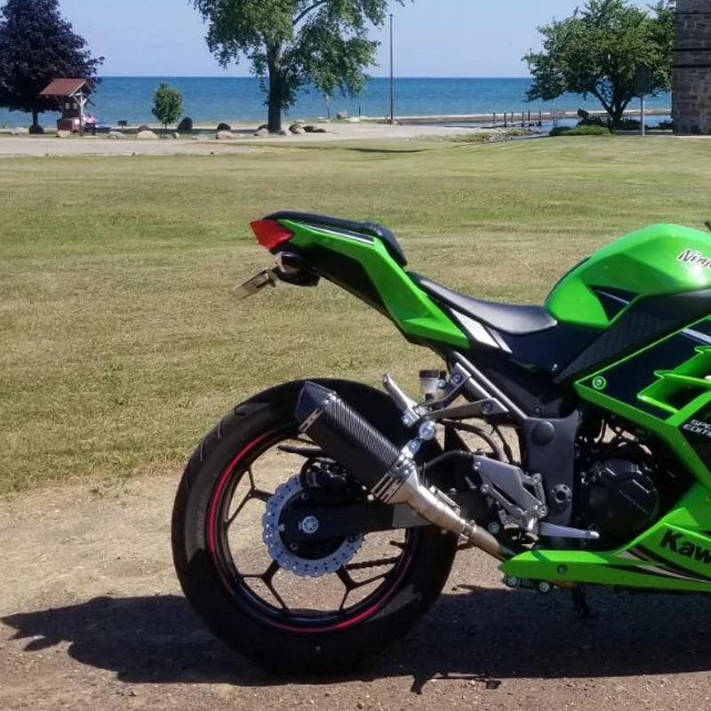 Подходят для Kawasaki Ninja 300 EX300 250 EX250 Z250 Z300 2013 2020 очиститель заднего хвостового крыла