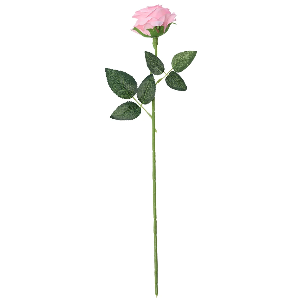CHENCHENG 48 см искусственные розы поддельные розы сухоцветы шелковые цветы искусственные растения для украшения свадьбы декоративные цветы - Цвет: Gradient Pink