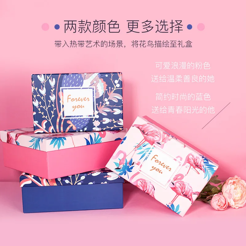Подарочная коробка, настраиваемая онлайн, знаменитостей, дуин, Подарочная коробка на день рождения, большой размер, изысканная INS Подарочная коробка, пустая коробка, подарочная упаковка