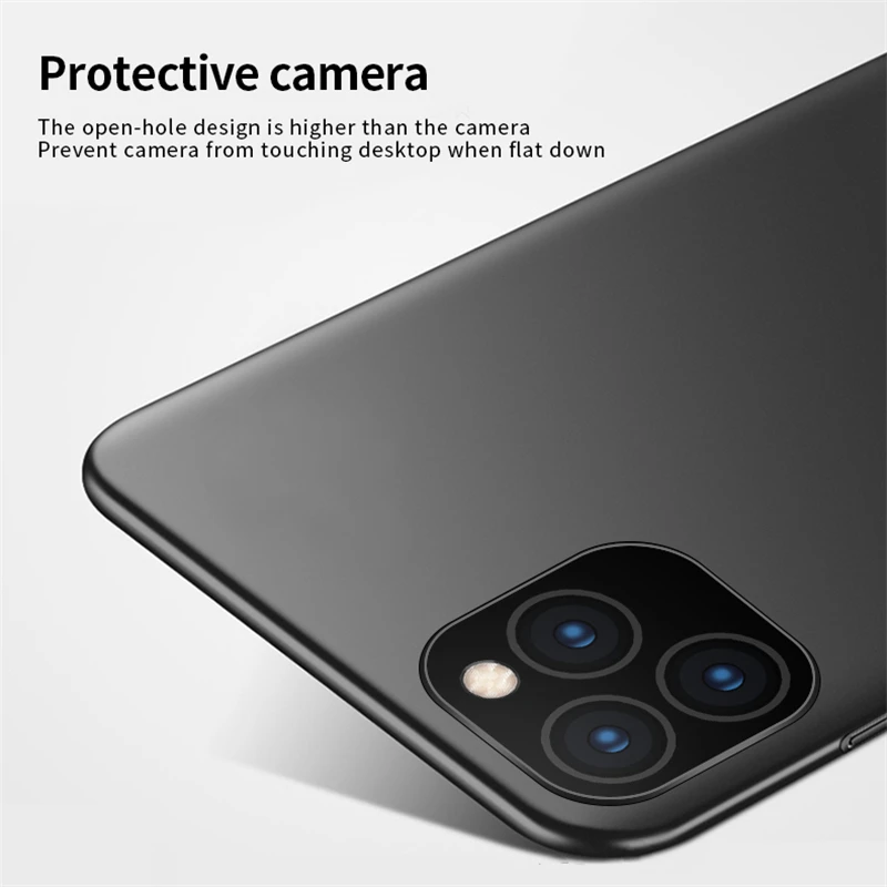 Чехол для iPhone 12 Mini ультратонкий чехол ПК Pro 7 8 Plus SE 2020 11 Max Fundas|Бамперы| |