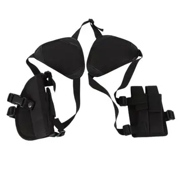 

Left Right Hand Military Tactical Nylon Gun Holster Universal Pistol Gun Carry Pouch Concealed Shoulder Holster Glock 17 Gun