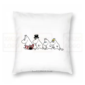 

Mens Moomin Pillow case Moomintroll Family Unisex Top Women Men