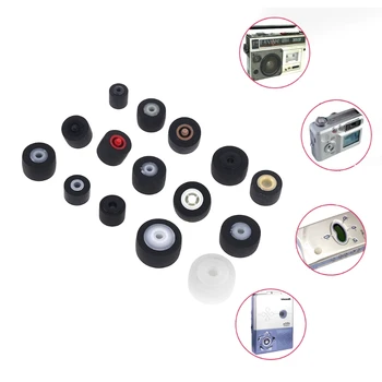 

Different Size Car Retractor Press Belt Pulley, Deck Audio- Pressure Recorder Press Belt Pulley Cassette Deck Pinroller Tape