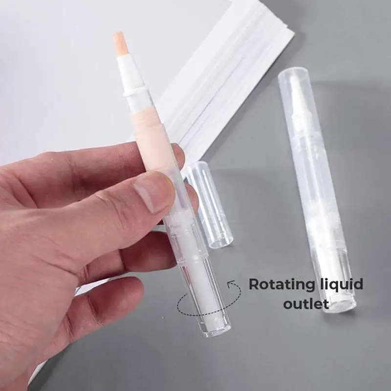 

2*3ml Liquid Foundation Dispensing Pen Brush Liquid Foundation Refillable Bottles Travel Size Cosmetics Holder Makeup Tool