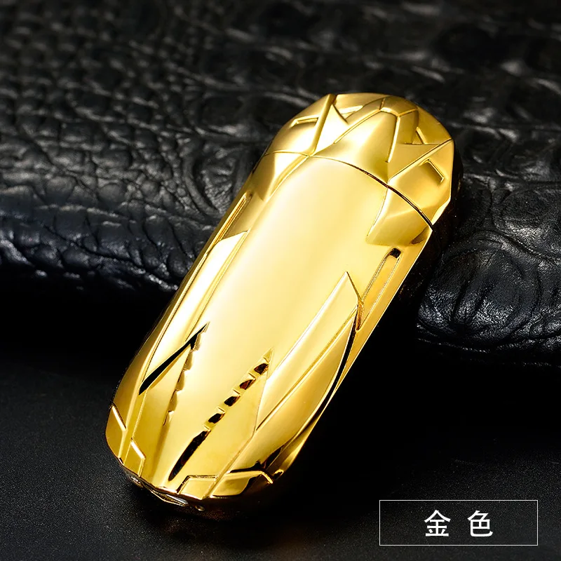Новинка оригинальная USB зажигалка со сканером отпечатков пальцев двусторонняя