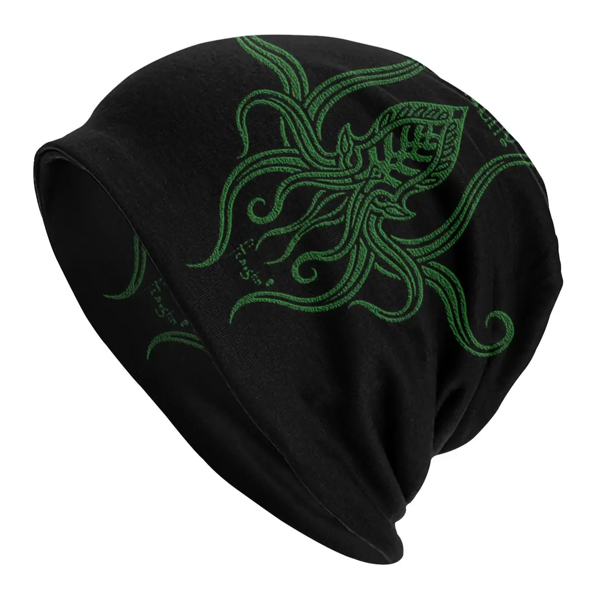 

Cthulhu Film Cap Goth Street Skullies Beanies Hat Men Women Female Spring Warm Head Wrap Bonnet Knit Hat