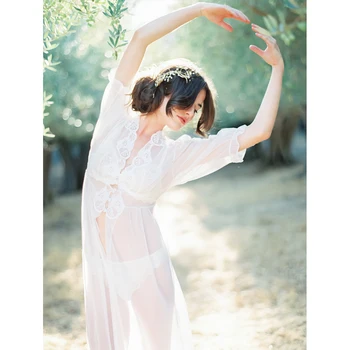 

Ladies Summer Sunscreen Wear Lace Hollow Embroidery Beach Dress Women Bathing Suit Bikini Cover Up Sexy Swimwear