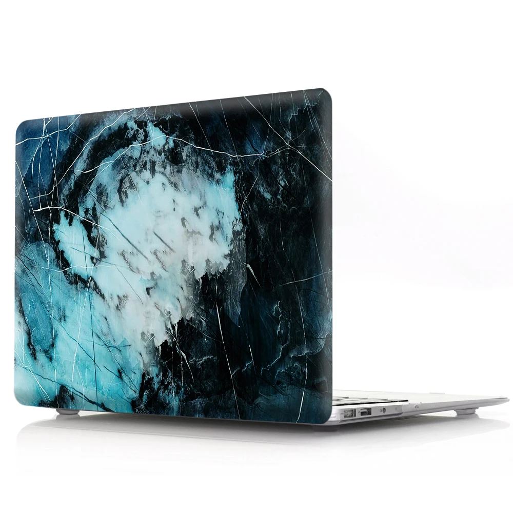 Жесткий мраморный чехол из ПВХ для Macbook Pro Retina 12 13 15 2015 ноутбука A1502 A1398 чехол|Сумки
