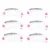24 Шт Многоразовый Набор Трафаретов для Бровей Eye Brow DIY Drawing Guide Styling Shaping Grooming Card Easy Makeup Beauty eyebrow templat