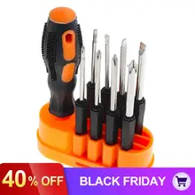8 шт. переносной набор отверток с прорезями Phillips отвертка с пластиковой коробкой для ремонта дома инструменты