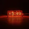 In12 glow clock DIY former Soviet Union electron tube clock gift colorful lamp desktop clock 4