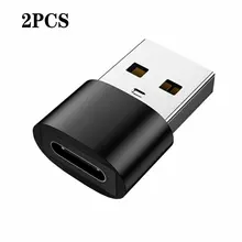Aliexpress - 2pcs USB C Adapter OTG Type C to USB Adapter Type-C OTG Adapter Cable For iPhone 12 Pro Max For airpods 1 2 3 phone USB Adapters