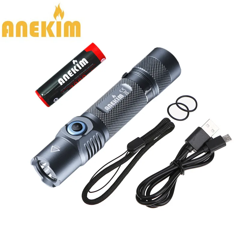 ANEKIM VC30 комплект мощный светодиодный светильник для вспышки 18650 высокой мощности