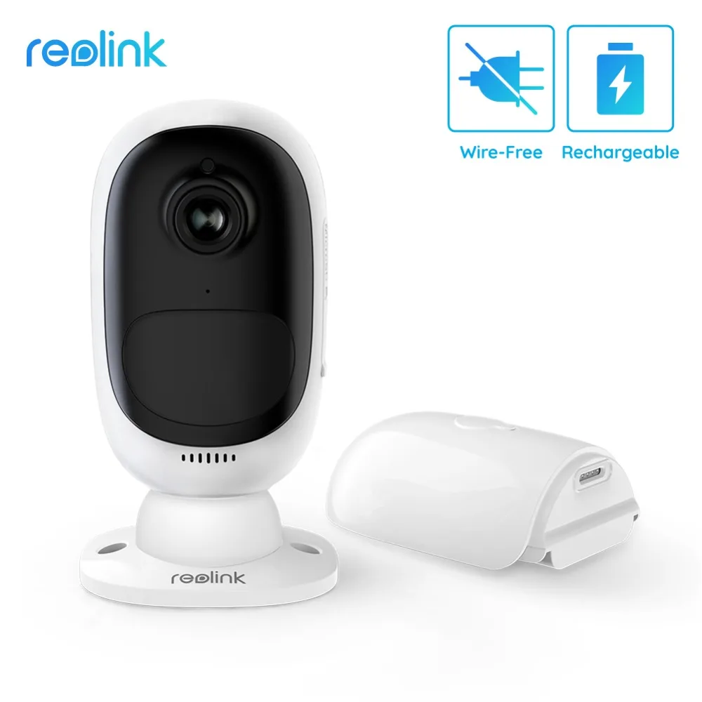 

Reolink Argus 2 Full HD 1080P Outdoor Indoor Security IP Camera Rechargeable Battery Powered Starlight Sensor WiFi Camera