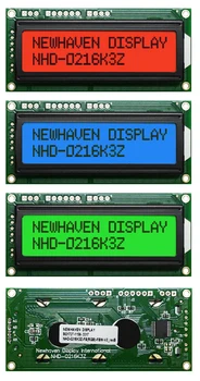 

5v NHD-0216K3Z-FS(RGB)-FBW-V3 NHD-0216K3Z PIC16F690 driver SPI I2C IIC and RS-232 (TTL) Interface RGB display