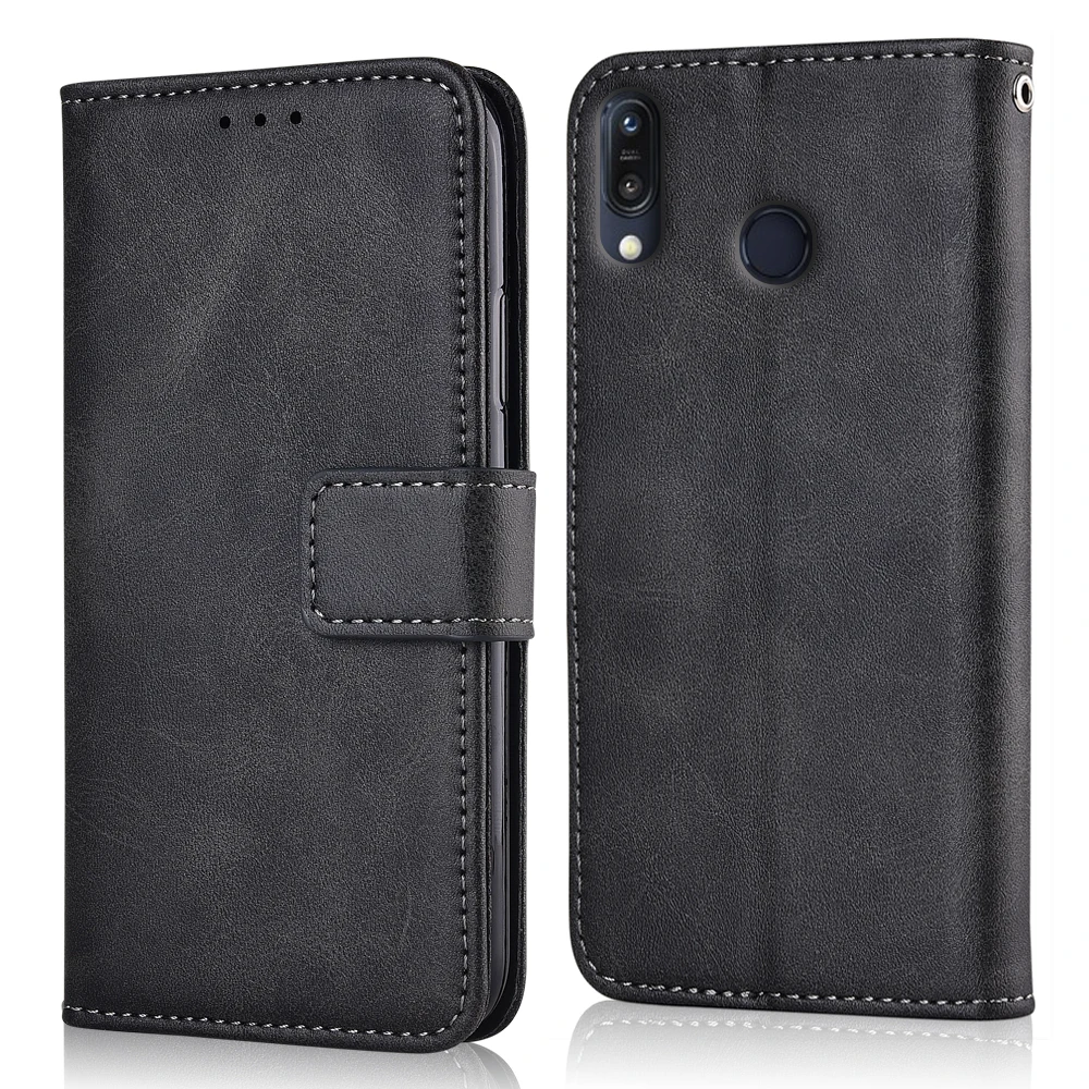 Чехол-бумажник для ASUS ZenFone Max Pro M1 ZB602KL ZB601KL ZB 602KL 601KL ZB601 ZB602 KL кожаный | Мобильные