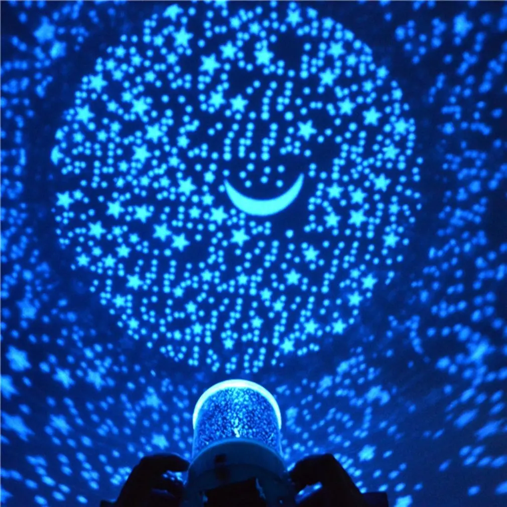 Starry Star Master Gift night light For Home Sky Light LED Projector Lamp Novelty Colorful | Лампы и освещение