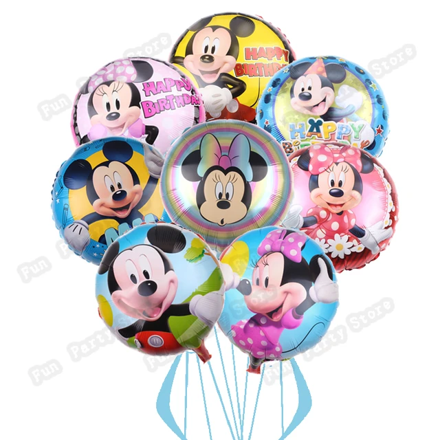 Mickey Mouse Minnie Mouse Supershape Foil Helium Balloon Birthday Party Kit  Fun