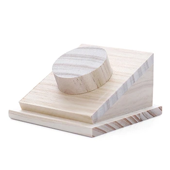 

Round Organizer Unfinished Unpainted Wooden Bracelet Earrings Ring Holder Jewelry Display Necklace Organizer DIY Jewelry Craft