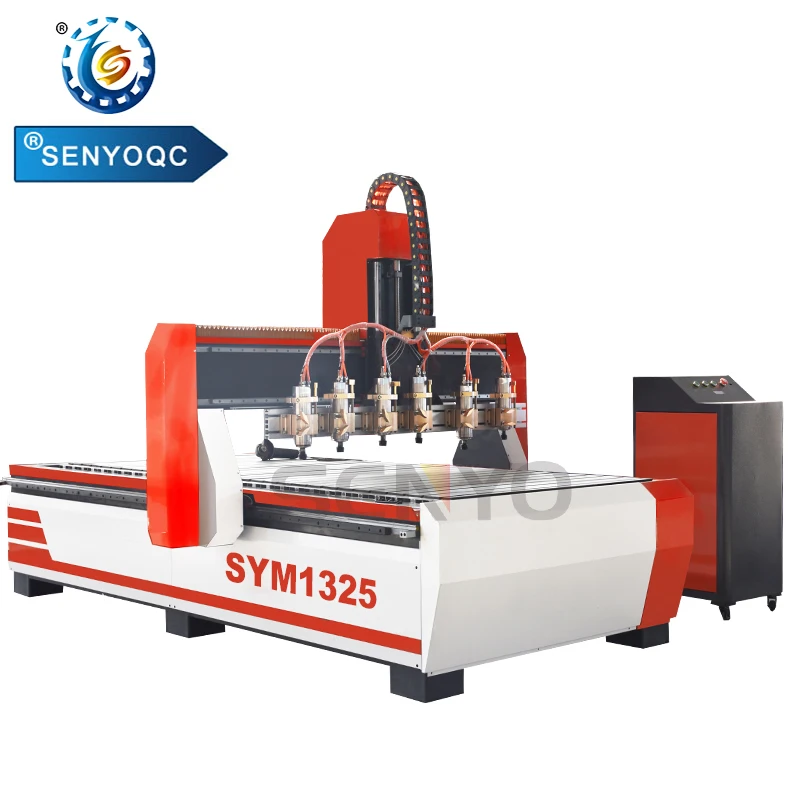 Дешевая цена многоголовый резной станок с ЧПУ деревообрабатывающий фрезерный 1325