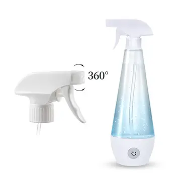 

300ML USB Sodium Hypochlorite Disinfectant Manufacturing Generator Portable Home Office Sterilize Disinfection Sprayer