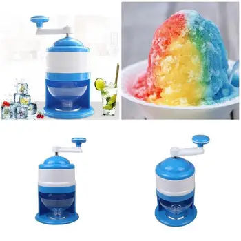 

Portable Hand Crank Manual Ice Shaver Crusher Shredding Snow Cone Maker Machine Tool Crush Ice Into Mounds Of Soft TP899