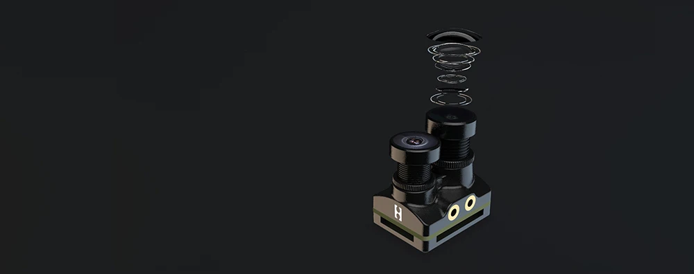 RunCam гибридный двойной объектив широкоугольный 4K 30fps FOV 145 градусов HD Запись DVR Мини FPV камера SONY 8MP сенсор для FPV гоночный Дрон