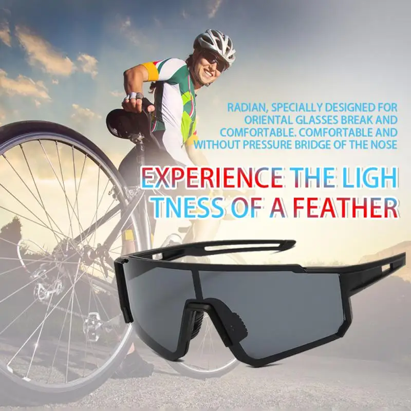 polarized Cycling sport Glasses Outdoor UV 400 bundle Bike  rear safety light 
