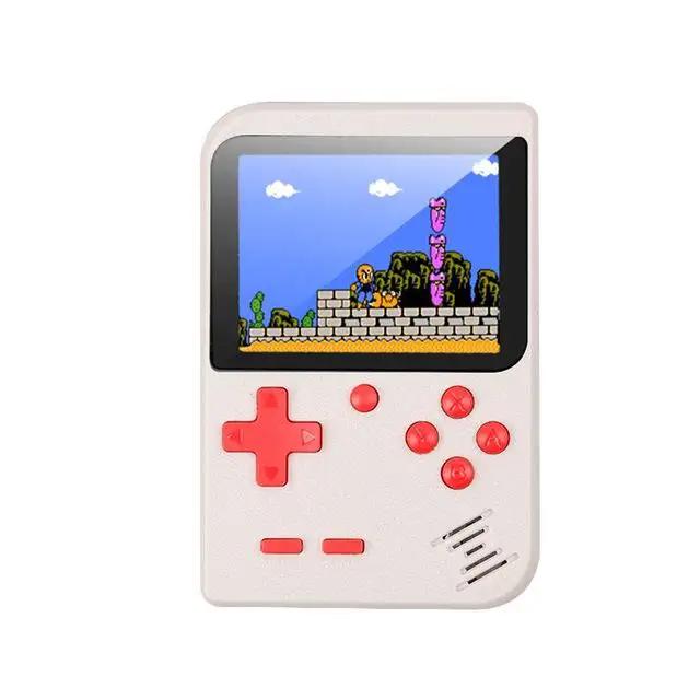 BEESCLOVER портативная игровая консоль 8-Bit 2,8 дюймов цветной ЖК-экран Встроенный 400 игр детский Видео игровой плеер r20