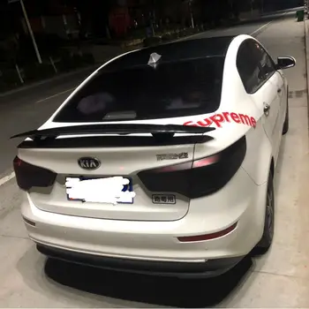 

UBUYUWANT For Kia K2 2011-2015 High Quality ABS Material Spoiler Primer Color Car Tail Wing Decoration Rear trunk Spoiler