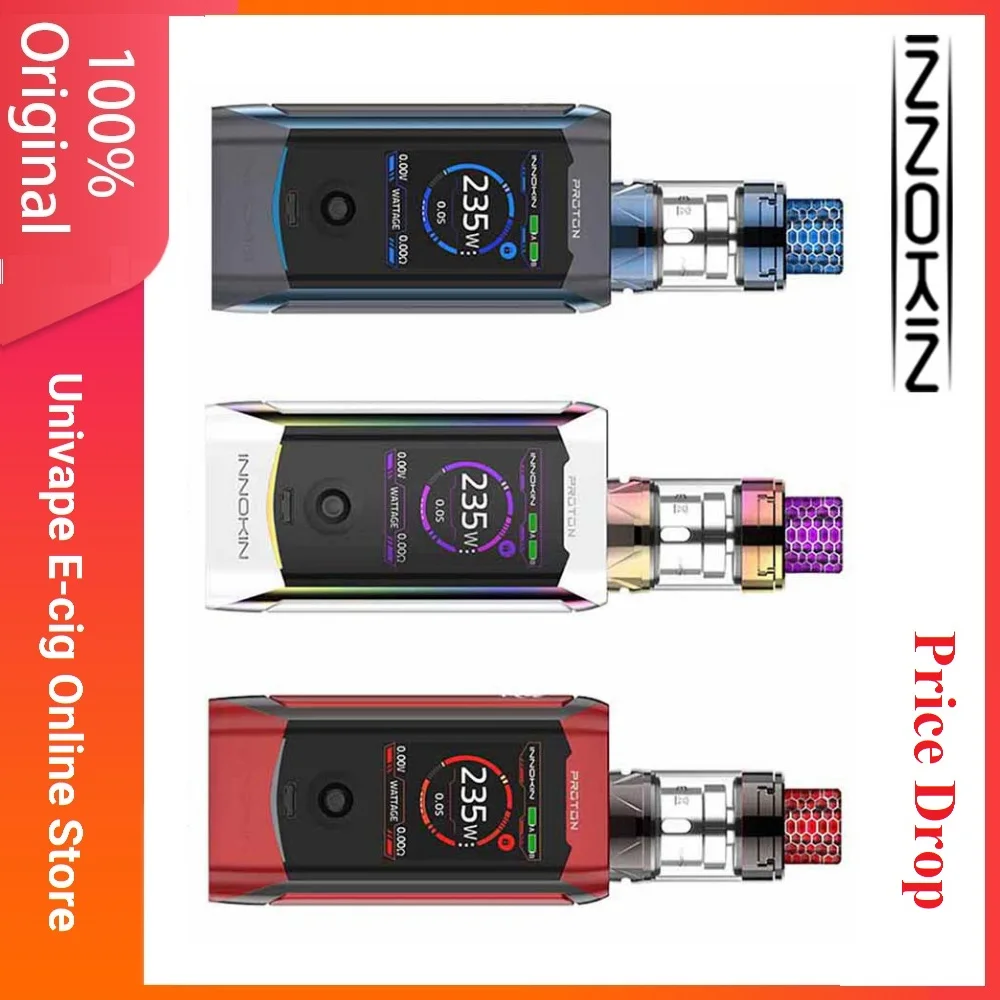 Оригинальный комплект Innokin Proton Plex 235 Вт с емкостью 2 мл и боксмодом испарителем Plexus