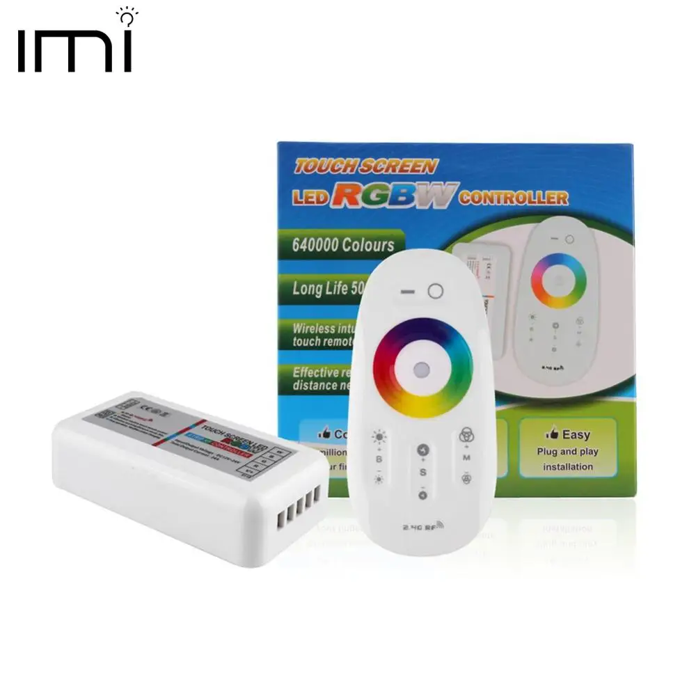 Светодиодный сенсорный экран RF 2 4G RGB RGBW светодиодный контроллер беспроводной