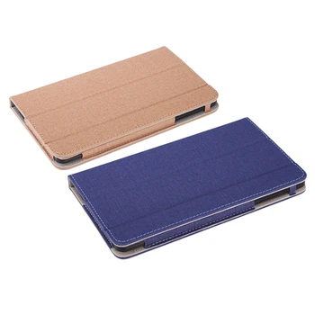 

2x OCUBE 8 Inch Leather Case for Alldocube M8 Tablet Holder Case Cover Flat Holder Case - Gold & Blue