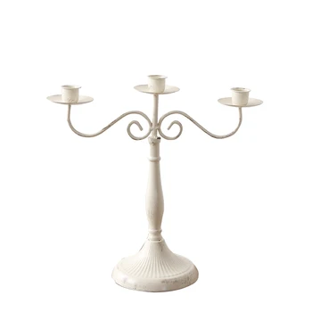 

Metal Candle Holder Gold Single Head for Tea Lights Romantic Rotary Table Decorations for Home LivingRoom Dinner Hot 2019 GG50zt