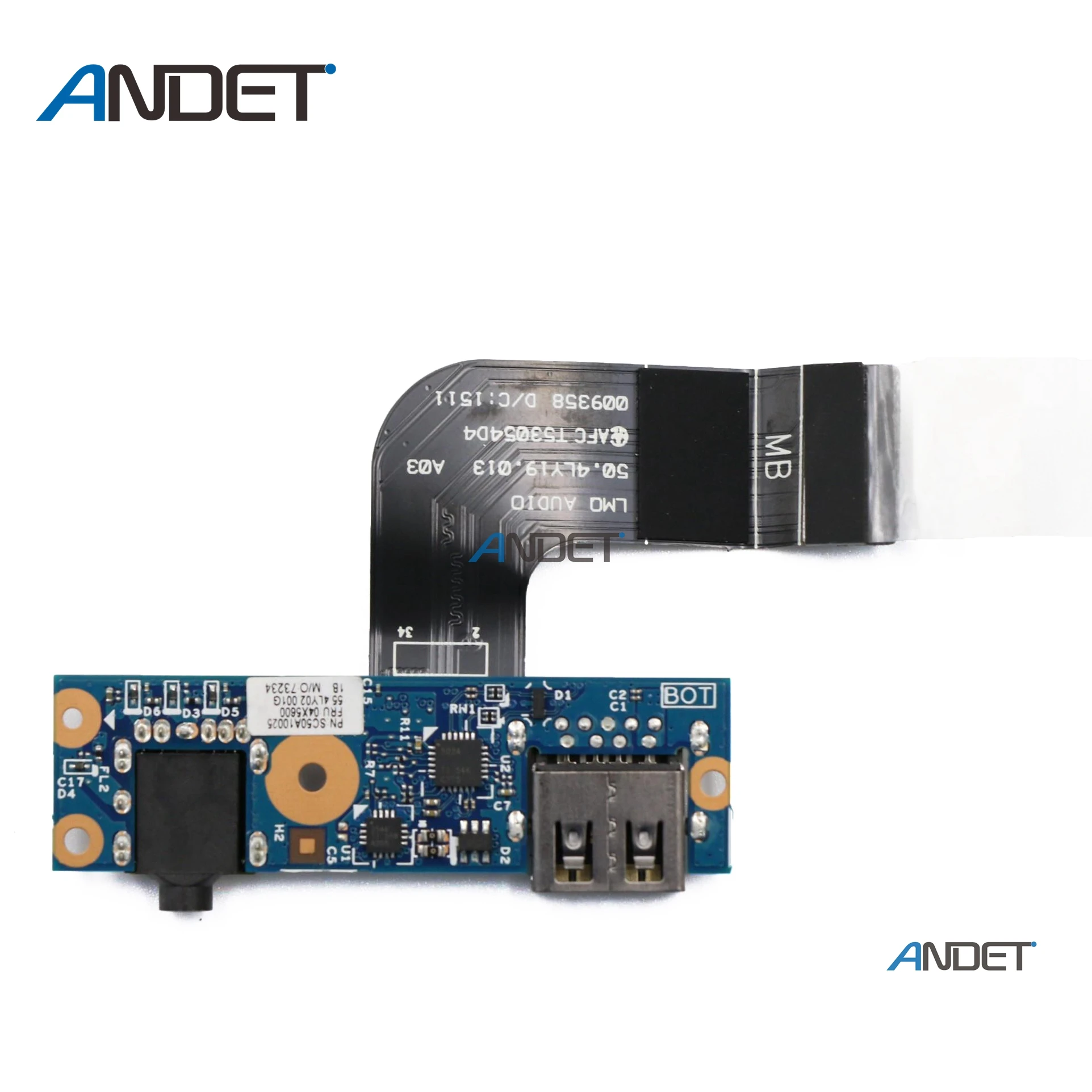 Оригинал для Lenovo ThinkPad X1 Carbon GEN 2nd 3rd Audio Subcard RJ45 USB порт плата с кабелем 04X5600 00HN985 04X5599