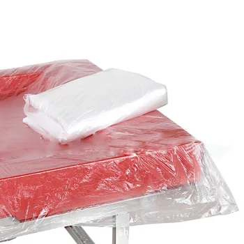 

100Pcs Plastic Bed Sheets Disposable Waterproof Massage Table Sheet Bed Sheets Cover 90x180cm/100x200cm Dropshipping