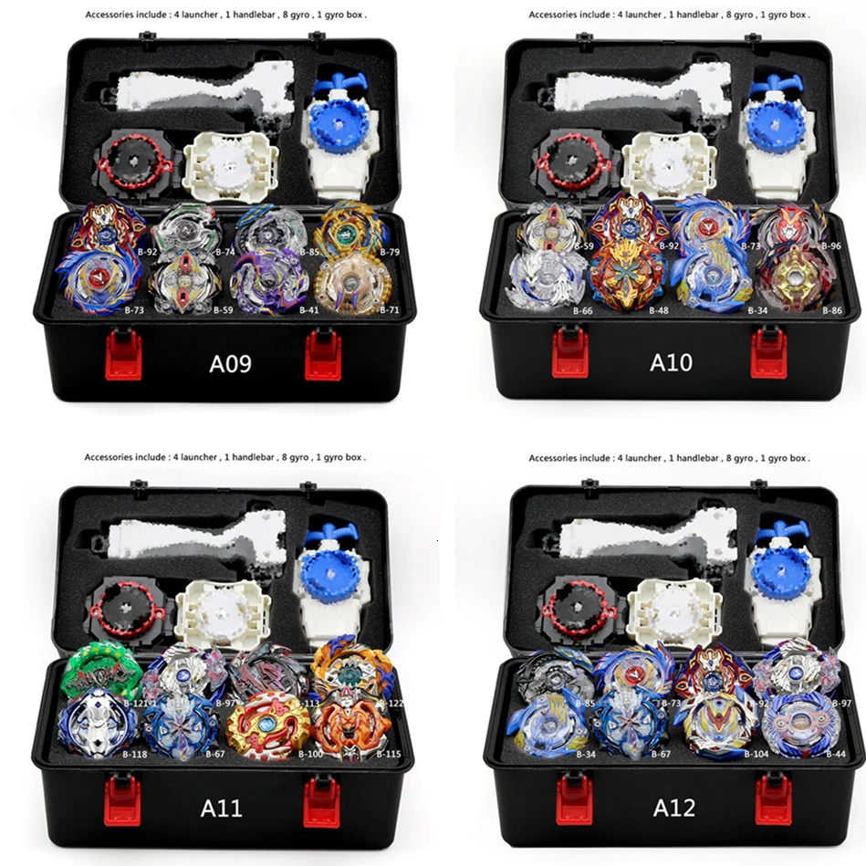 TAKARA TOMYNew Beyblade Burst набор Арена Bayblade металлических сплавов bey blade Gyro 4D с 4 пусковыми